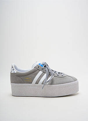 Adidași nubuc toc de 4 la 6 cm gri ADIDAS femeie