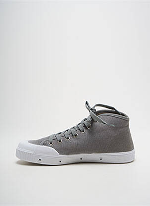 Adidași branț detașabil vârf rotund gri SPRING COURT unisex