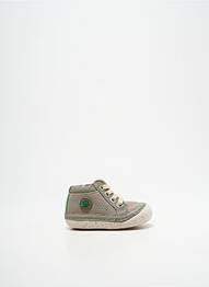 Ghete branț detașabil vârf rotund verde KICKERS garcon