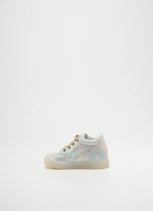 Ghete argintiu FALCOTTO fată