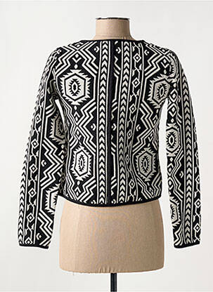 Jachete casual guler rotund negru BAMBOO'S femeie
