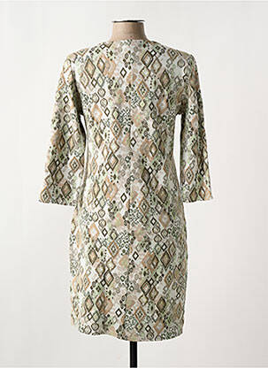 Rochie midi mâneci 3/4 mâneci 3/4 verde LE SINGE DE JULIE femeie