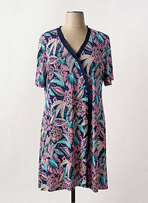 Rochie midi albastru A PARIS femeie