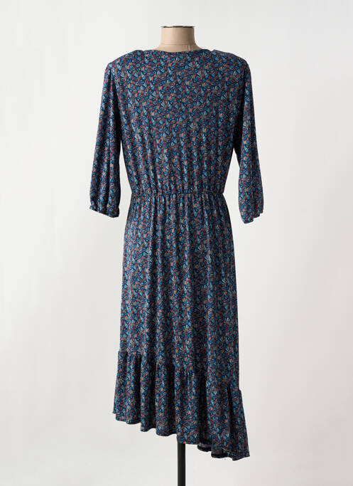 Rochie midi albastru LE SINGE DE JULIE femeie