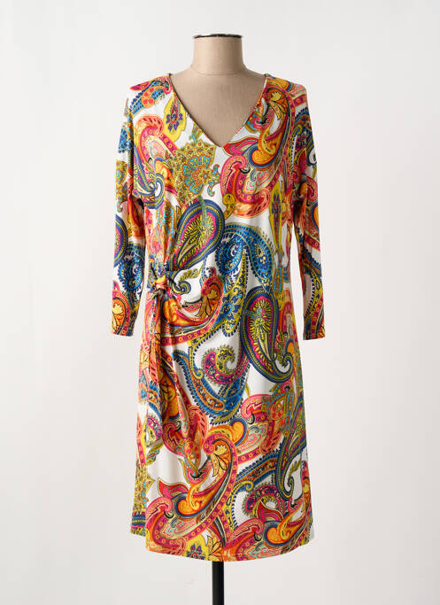 Rochie midi portocaliu LE SINGE DE JULIE femeie