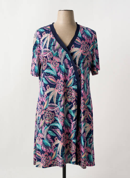 Rochie midi albastru A PARIS femeie