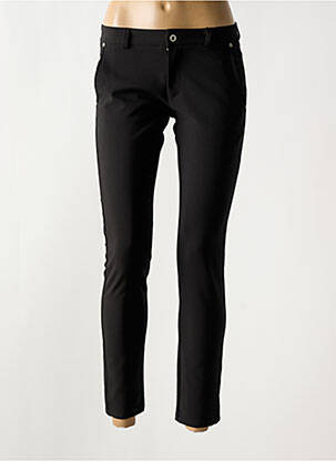 Pantalon slim negru PLEASE femeie