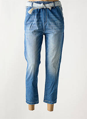 Blugi cu croială slim albastru PLEASE femeie