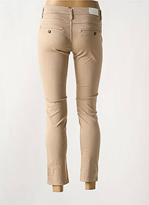 Pantalon slim buzunare bej PLEASE femeie