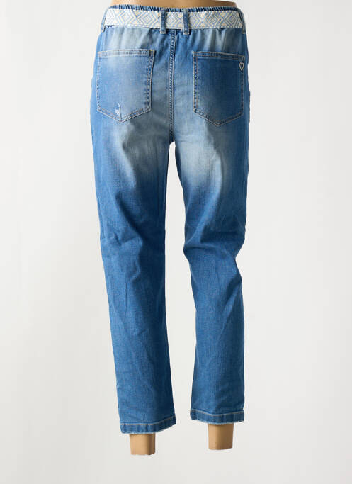 Blugi cu croială slim albastru PLEASE femeie