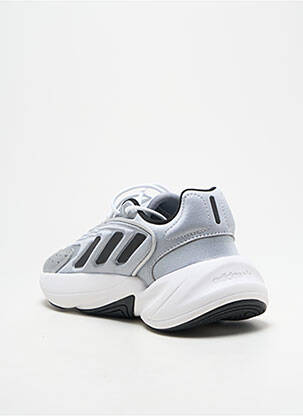 Adidași țesătură satinată toc de 4 la 6 cm argintiu ADIDAS femeie