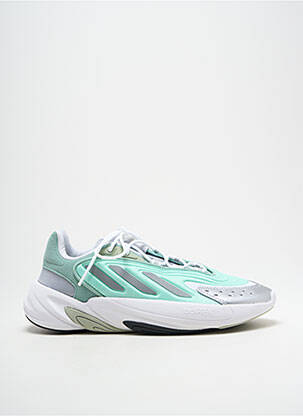 Adidași vârf rotund toc de 4 la 6 cm verde ADIDAS femeie