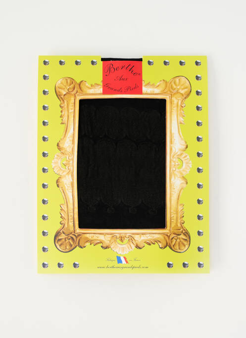 Colanți negru BERTHE AUX GRANDS PIEDS femeie