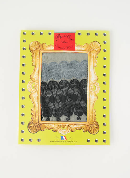 Colanți gri BERTHE AUX GRANDS PIEDS femeie