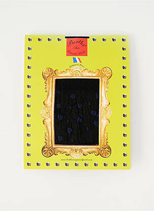 Colanți imprimeu fantezie albastru BERTHE AUX GRANDS PIEDS femme