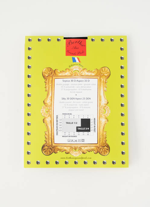 Colanți albastru BERTHE AUX GRANDS PIEDS femeie