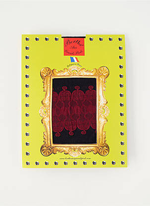 Colanți imprimeu fantezie roșu BERTHE AUX GRANDS PIEDS femme