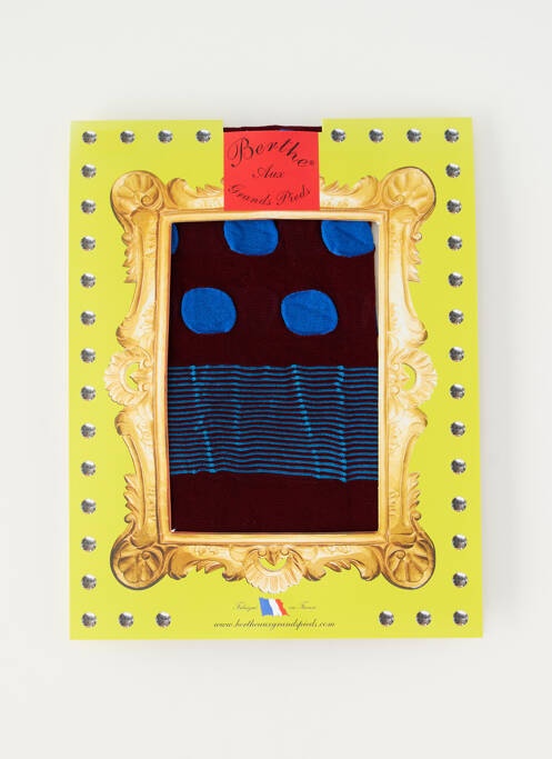 Colanți roșu BERTHE AUX GRANDS PIEDS femeie