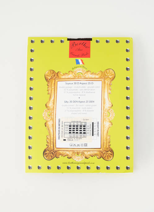 Colanți roz BERTHE AUX GRANDS PIEDS femeie