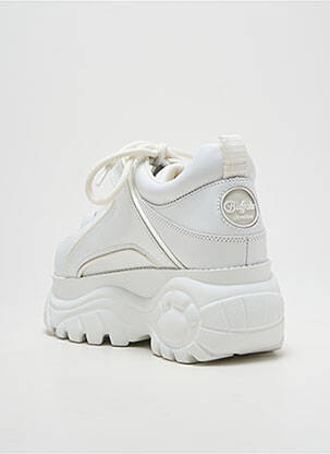 Adidași toc platformă toc de 4 la 6 cm alb BUFFALO femeie