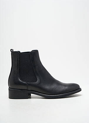 Botine/ghete material neted toc plat până la 3 cm negru PAOYAMA femeie