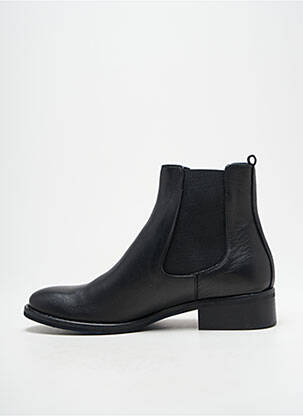 Botine/ghete material neted toc plat până la 3 cm negru PAOYAMA femeie