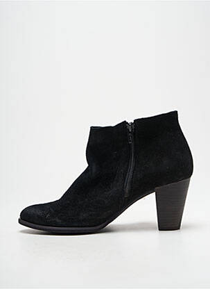 Botine/ghete vârf ascuțit toc de 4 la 6 cm negru FELMINI femeie