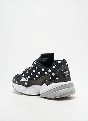Adidași material neted toc de 4 la 6 cm negru ADIDAS femeie