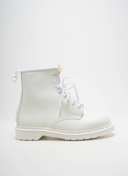 Botine/Ghete alb DR MARTENS femeie