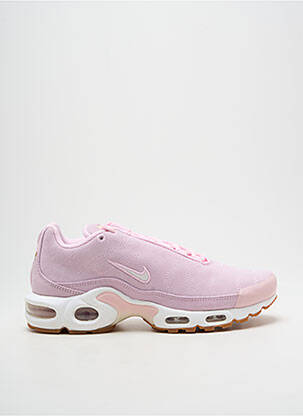 Adidași vârf rotund toc plat până la 3 cm roz NIKE femeie