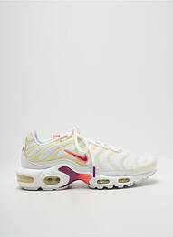 Adidași țesătură satinată toc de 4 la 6 cm alb NIKE femme