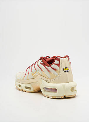 Adidași vârf rotund toc de 4 la 6 cm bej NIKE femeie