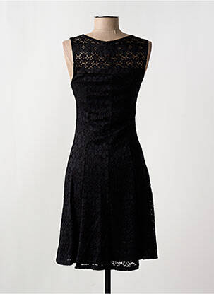 Rochie midi fără mâneci fără mâneci negru PARISIENNE femeie