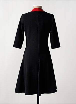 Rochie midi mâneci 3/4 mâneci 3/4 negru ROMEO POUR JULIETTE femeie