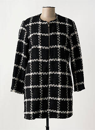 Palton lung negru ROMEO POUR JULIETTE femeie