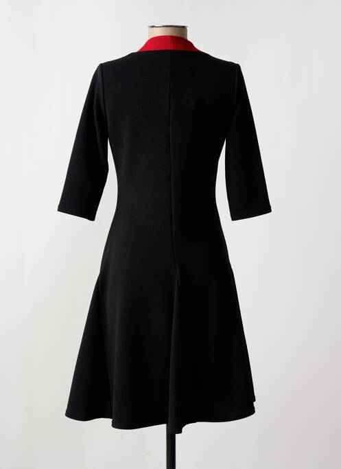 Rochie midi mâneci 3/4 mâneci 3/4 negru ROMEO POUR JULIETTE femme