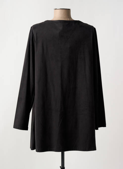 Jachete casual țesătură suedină negru ROMEO POUR JULIETTE femme