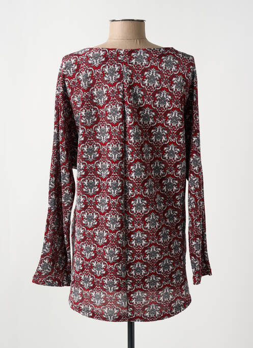 Top imprimeu fantezie mâneci lungi roșu ROMEO POUR JULIETTE femme