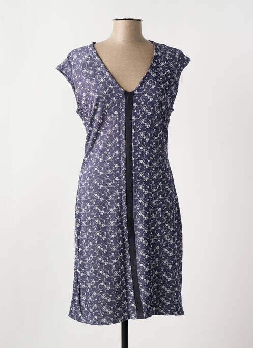 Rochie midi albastru ROMEO POUR JULIETTE femeie