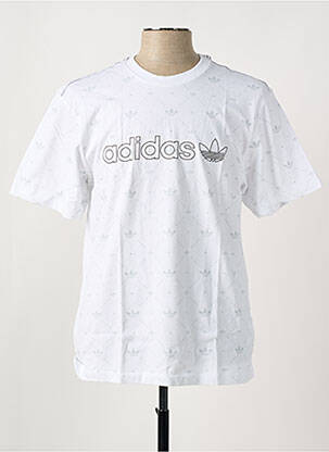 Tricou alb ADIDAS bărbat