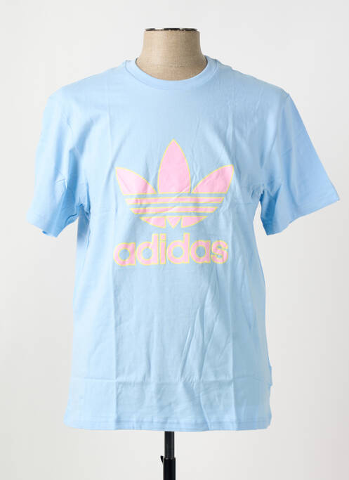 Tricou albastru ADIDAS bărbat