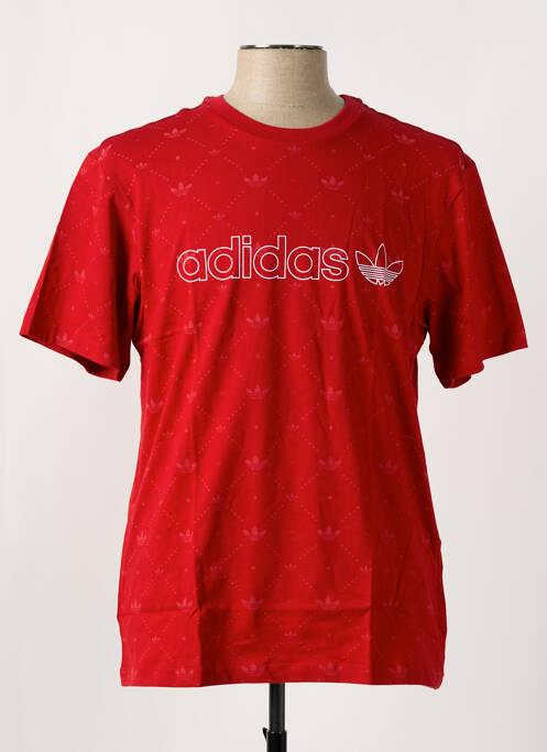Tricou roșu ADIDAS bărbat