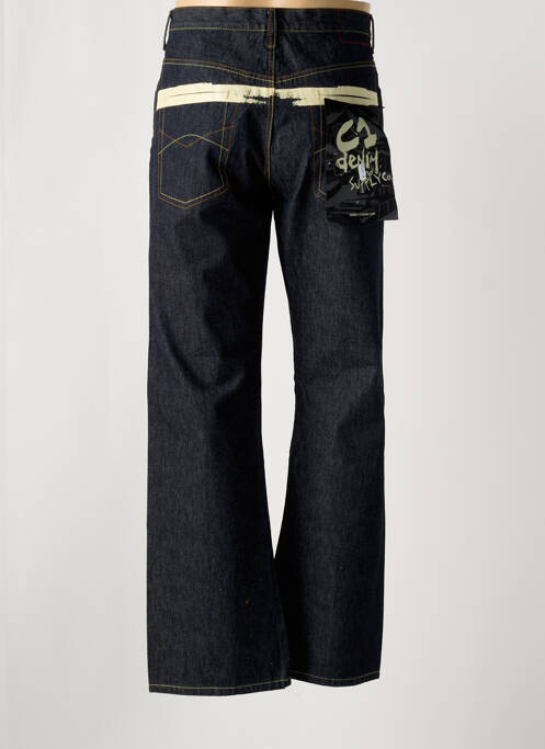 Blugi cu croială dreaptă albastru C1 DENIM bărbat