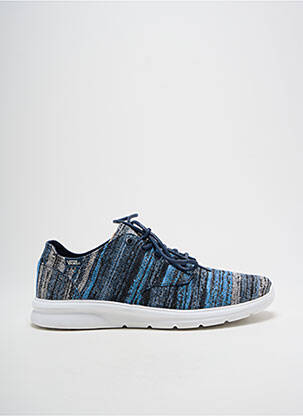 Adidași vârf rotund toc plat până la 3 cm albastru VANS femeie