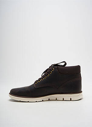 Botine/ghete țesătură satinată vârf rotund maro TIMBERLAND bărbat