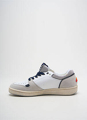 Adidași material neted vârf rotund alb ELLESSE unisex