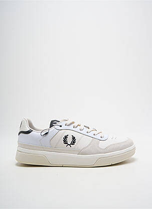 Adidași vârf rotund vârf rotund bej FRED PERRY bărbat