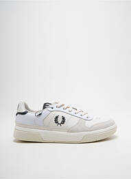 Adidași vârf rotund vârf rotund bej FRED PERRY bărbat