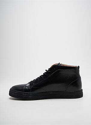 Adidași țesătură satinată vârf rotund negru SCHMOOVE bărbat