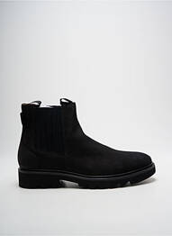 Botine/ghete vârf rotund toc mic negru SCHMOOVE homme